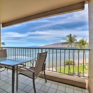 Beachfront Sanctuary With Lanai And Ocean Views! Kihei